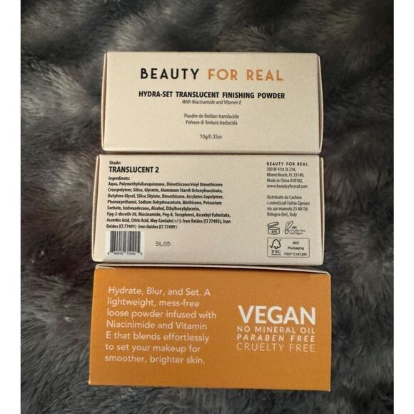 Beauty For Real Hydra-Set Translucent 2 Finishing bundle - Picture 1 of 3
